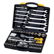 Набор ключей и насадок торцевых MasterTool 82 шт (78-5182)