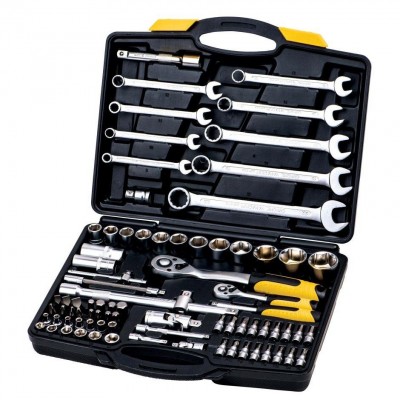 Набор ключей и насадок торцевых MasterTool 82 шт (78-5182)