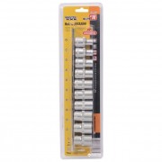 Набор головок шестигранных 1/2" MasterTool - 10 шт. (8-19 мм) (78-1210)
