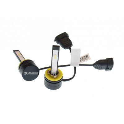 Комплект LED ламп BAXSTER SX H27 (880/881) PGJ19 9-32V 5500K 3000lm пассивное охлаждение