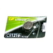 Батарейка GP дисковая Lithium Button Cell 3.0V CR1216-7U5 литиевая