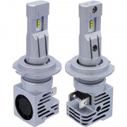 Комплект світлодіодних ламп HeadLight M3 H7 (PX26d) 55W 6000K з активним охолодженням 12/24V