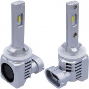 Комплект світлодіодних ламп HeadLight M3 H27 (PGJ13) 55W 6000K з активним охолодженням 12/24V