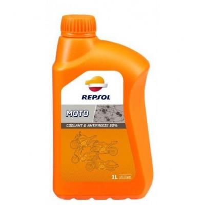 Охлаждающая жидкость Repsol MOTO COOLANT & ANTIFREEZE 50%, 1л / RP714W51