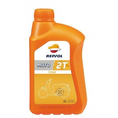 Масло моторное 2Т Repsol MOTO TOWN 2T, 1л  / RP151X51
