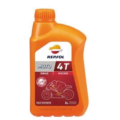 Масло для 4T двигателей 5W-40 4Т Racing 1л REPSOL / RP160L51