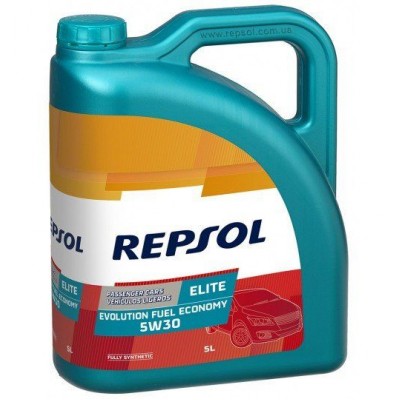 Масло моторное 5W-30 Elite EVOLUTION Fuel ECONOMY 5л REPSOL CP-5 / RP141P55