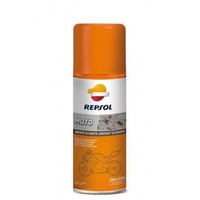 Очиститель для тормозов Repsol MOTO BRAKE/PARTS CONTACT CLEANER, 300 мл / RP716A98