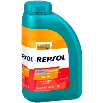 Масло моторное GAS 5W-40 1л REPSOL AUTO GAS CP-1 / RP033J51