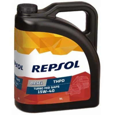 Масло моторное 15W-40 Diesel Turbo THPD 5л REPSOL CP-5 / RP037M55