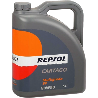Трансмиссионное масло 80W-90 CARTAGO EP MultiGRADO 5л REPSOL (GL-5) CP-5 / RP024R55