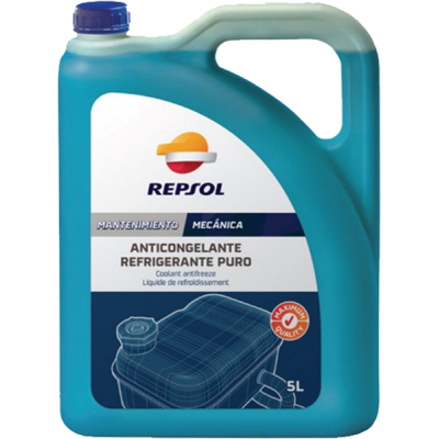 Антифриз G11 синий концентрат 5л REPSOL ANTICONGELANTE PURO BOTE / RP700R39