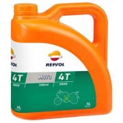 Масло моторное 4Т Repsol MOTO RIDER 4T 10W-40, 4л / RP165N54