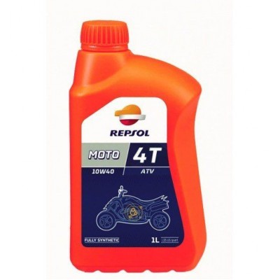 Масло для 4T двигателей 10W-40 4Т ATV 1л REPSOL CP-1 / RP167N51