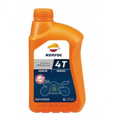 Масло для 4T двигателей 10W-30 4Т Racing HMEOC 1л REPSOL / RP160D51