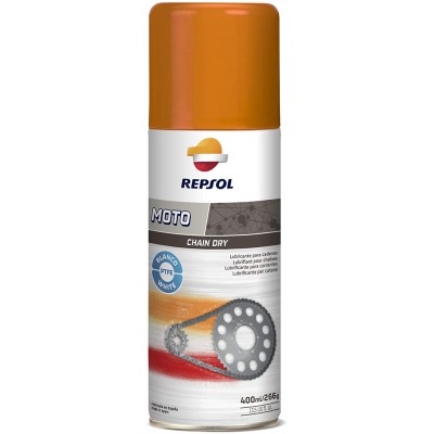 Смазка для цепей MOTO CHAIN DRY 400 мл REPSOL / RP715T98 Смазка для цепей MOTO CHAIN DRY 400 мл REPSOL / RP715T98