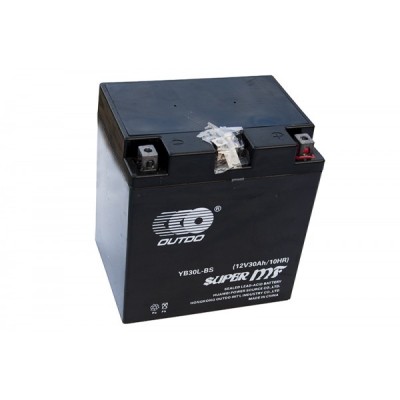 Мото аккумулятор Outdo 30 Ah YB30L-BS MF (FA)/(2х) HCOMF30-1 Мото аккумулятор Outdo 30 Ah YB30L-BS MF (FA)/(2х) HCOMF30-1