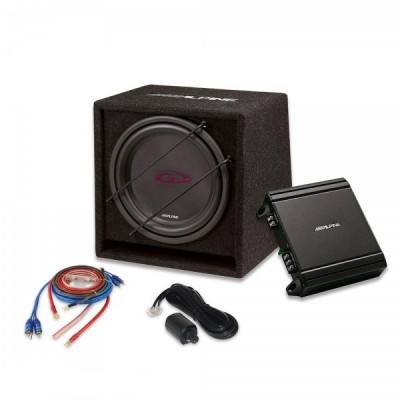 Сабвуфер + усилитель Alpine SBG-30KIT