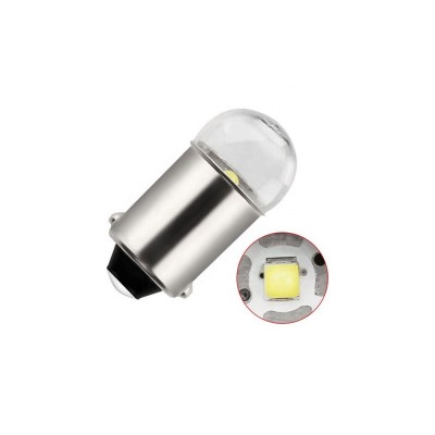 Светодиодная лампа AllLight T 8.5  1 диод 3030 прозрачная КОЛБА BA9s 12V WHITE