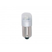 Светодиодная лампа AllLight T 8.5  2 диода 2835 матовая КОЛБА BA9s 6V-12V WHITE