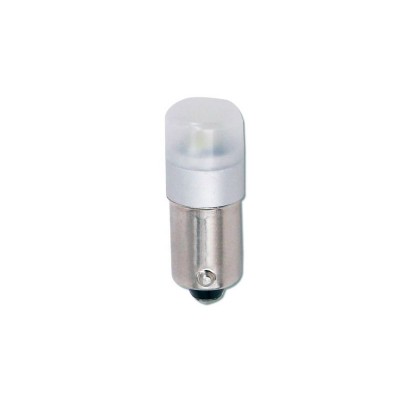 Светодиодная лампа AllLight T 8.5  2 диода 2835 матовая КОЛБА BA9s 6V-12V WHITE