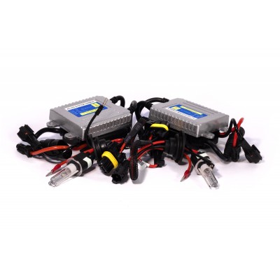 Комплект ксенона КВАНТ PRO H3 ceramic 5000К 12v блоки AC с обманкой