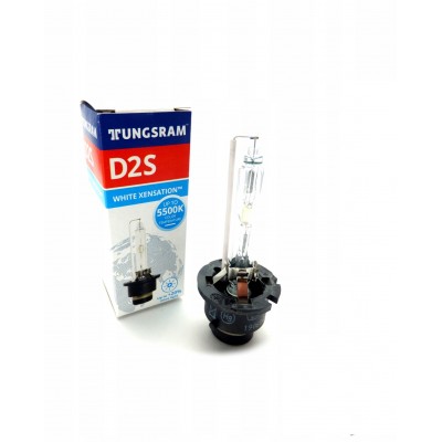 Ксеноновая лампа Tungsram D2S WHITE XENSTATION 20% 5500K 85V 35W P32d-2