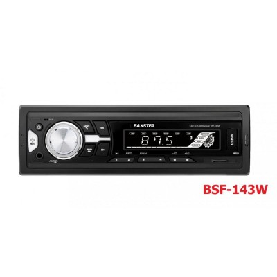 Магнитола BAXSTER BSF-143 white (без диска)