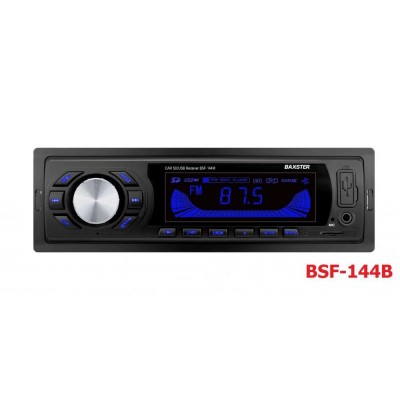 Магнитола BAXSTER BSF-144 blue (без диска)
