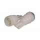 Светодиодная лампа StarLight T10 3 диода SMD-2835 12V 0.5W WHITE прозрачная линза CERAMIC