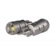 Светодиодная лампа StarLight T10 1 диод СОВ 12V 0.5W WHITE / прозрачная линза / серый пластиковый цоколь