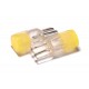 Светодиодная лампа StarLight T10 1 диод СОВ 12V 0.5W WHITE прозрачный цоколь