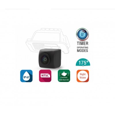 Камера заднего вида Gazer CC150 универсальная Камера заднего вида Gazer CC150 универсальная