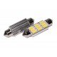 Светодиодная лампа StarLight T11 9 диодов 5630 1.5W 12V WHITE / 41mm / мультиполярная