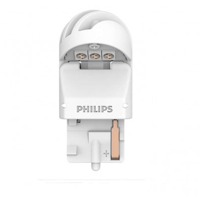 Комплект светодиодных ламп Philips 11065XURX2 W21W 12/24V Red