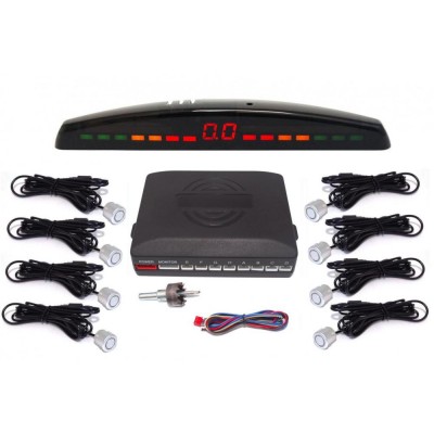 Парктроник BAXSTER PS-818-09 серебро
