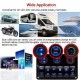 Блок переключателей HeadLight 6+3 синяя подсветка