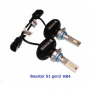 Комплект LED ламп BAXSTER S1 gen2 HB4 6000K 4000lm с радиатором