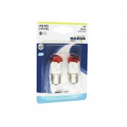 Комплект светодиодных ламп Narva P21 12V 1.75W LED red BA15s 2pcs/set (180934000)