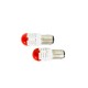 Комплект светодиодных ламп Narva P21 12V 1.75W LED red BA15s 2pcs/set (180934000)