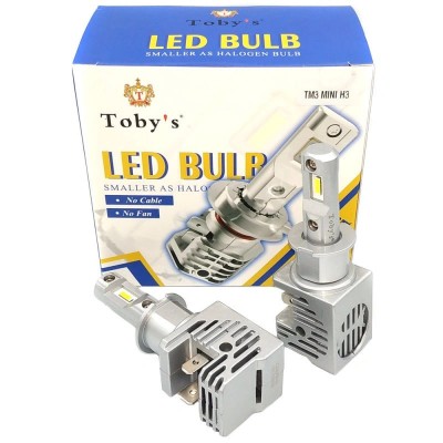 Комплект світлодіодних ламп TBS Design TM3 MINI H3 30w 12-24v 6000K 3200Lm