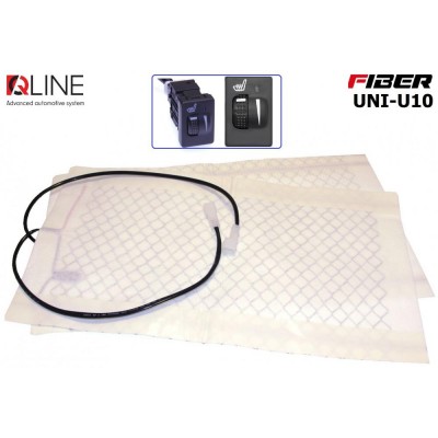 Подогрев сидений QLine Fiber UNI-U10 (1 сидение) Подогрев сидений QLine Fiber UNI-U10 (1 сидение)