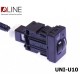 Подогрев сидений QLine Fiber UNI-U10 (1 сидение) Подогрев сидений QLine Fiber UNI-U10 (1 сидение)
