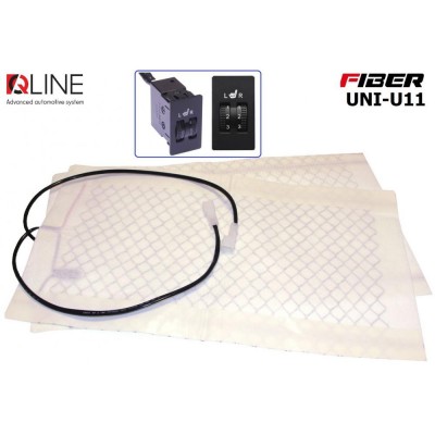 Подогрев сидений QLine Fiber UNI-U11 (2 сидения) Подогрев сидений QLine Fiber UNI-U11 (2 сидения)