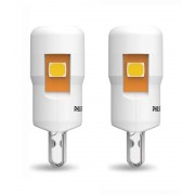 Комплект светодиодных ламп Philips 11961CU60X2 W5W (T10) LED white Ultinon Pro6000 SI 6000K WHITE