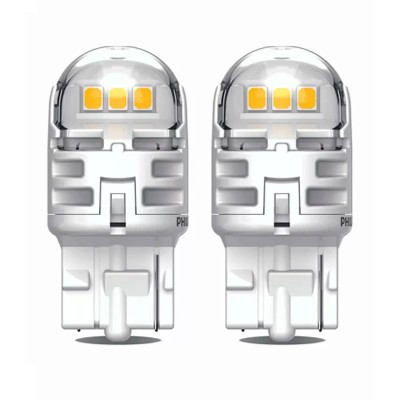 Комплект светодиодных ламп Philips 11065CU60X2 W21W LED Ultinon Pro6000 SI 12V WX3x16d WHITE