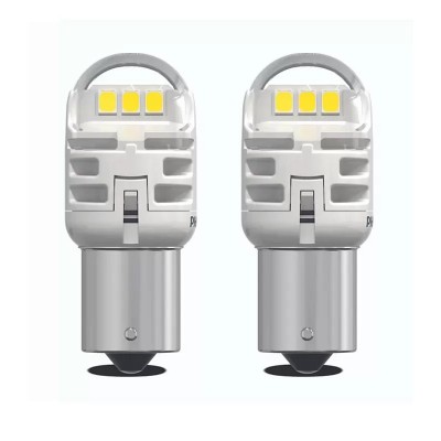 Комплект светодиодных ламп Philips 11498CU60X2 P21W LED Ultinon Pro6000 SI 12V BA15S WHITE