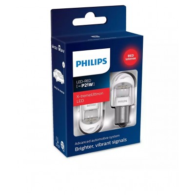 Комплект светодиодных ламп Philips 11498XURX2 P21 X-tremeUltinon LED gen2 LED red