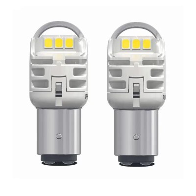 Комплект светодиодных ламп Philips 11499CU60X2 P21/5W LED Ultinon Pro6000 SI 12V BAY15d WHITE