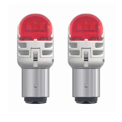 Комплект светодиодных ламп Philips 11499RU60X2 PR21/5W LED Ultinon Pro6000 SI 12V BAY15d RED